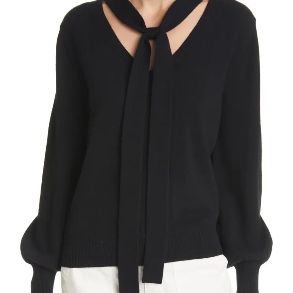 NILI LOTAN Shaelyn Cashmere Sweater L NWT
